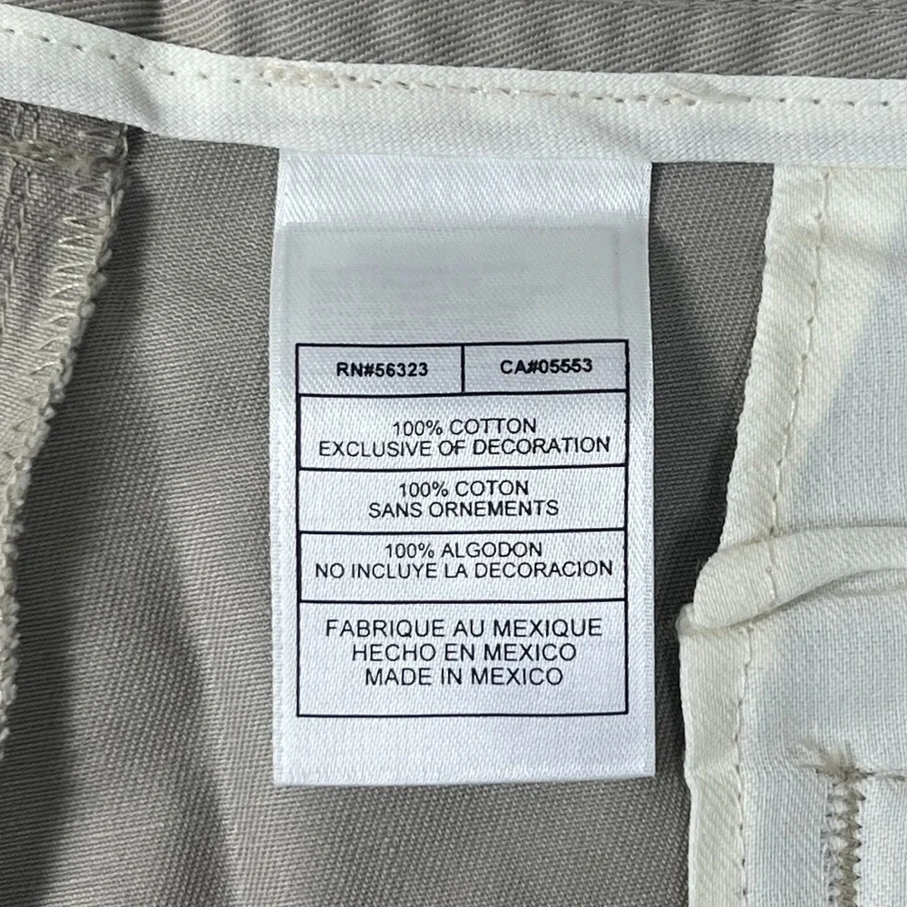 Nike Golf Chino Shorts 100% Cotton Pleated Front Beige Men's Size 34 VTG‎ NWT